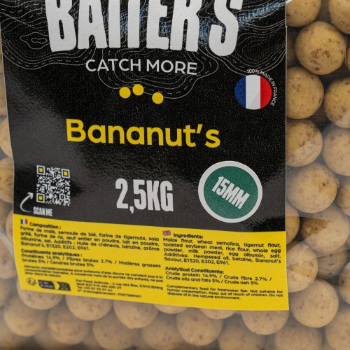Bouillettes Bananut's 2,5KG