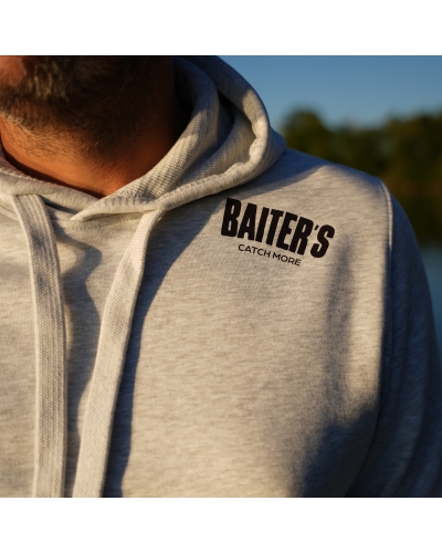 Sweat à capuche Gris Clair Baiter's