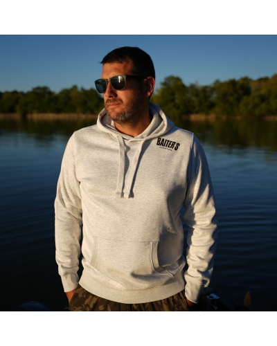 Sweat à capuche Gris Clair Baiter's